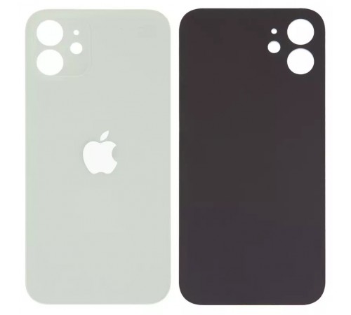 Задняя панель корпуса для iPhone 12, зеленая, не нужно снимать стекло камеры, big hole