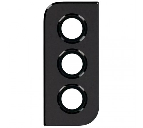 Стекло камеры для Samsung G991 Galaxy S21 5G, серое (Phantom Gray), с рамкой