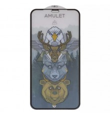 Захисне скло iNobi Amulet для Apple iPhone 11, iPhone XR, Full Glue, Anti-Static, (без упаковки), чорне 