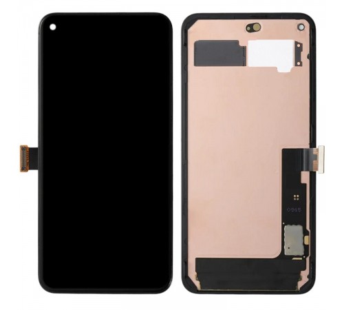 Дисплей для Google Pixel 5, черный, с рамкой, Original (PRC) (переклеено стекло) Дисплей для Google Pixel 5, черный, с рамкой, Original (PRC) (переклеено стекло)