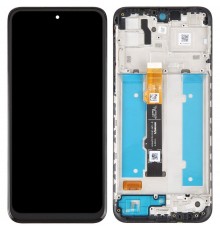 Дисплей для Motorola Moto G31 XT2173-3, черный, с рамкой, High Copy