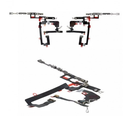 Шлейф для iPhone 15 Plus, кнопки включения, Original (PRC)