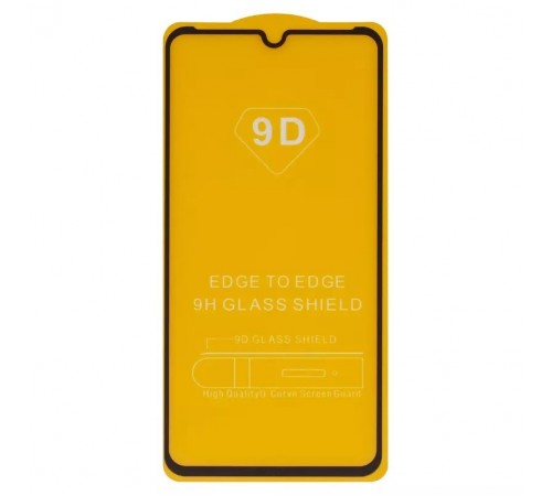 Захисне скло для Xiaomi Mi 9, сумісне з чохлом, Full Glue, (без упаковки), чорний