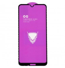 Защитное стекло для Motorola Moto G7 XT1962, Moto G7 Plus XT1963, совместимо с чехлом, Full Glue, (без упаковки), черный