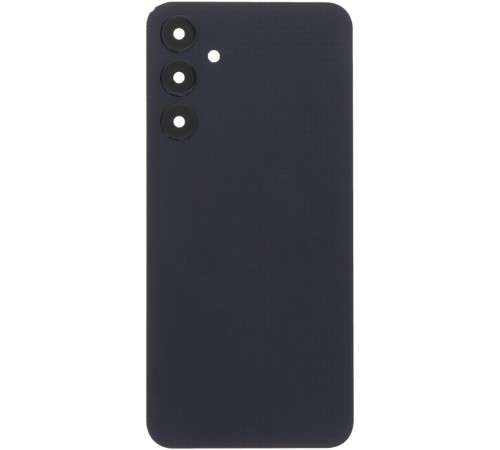 Задняя панель корпуса для Samsung A256 Galaxy A25, черная (Brave Black) + стекло камеры Задняя панель корпуса для Samsung A256 Galaxy A25, черная (Brave Black) + стекло камеры