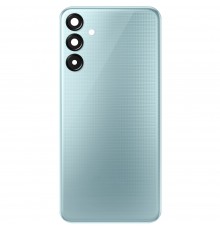 Задняя панель корпуса для Samsung M156 Galaxy M15, голубая (Light Blue) + стекло камеры