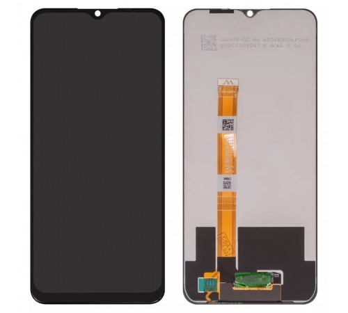 Дисплей для Oppo A55 5G, A56 5G, чорний, без рамки, Original (PRC), PEMM00, PEMM20, PEMT00, PEMT20, PFVM10