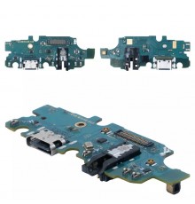Шлейф для Samsung A146 Galaxy A14 5G, A146B Galaxy A14 5G, M146B Galaxy M14, коннектора зарядки, коннектора наушников, микрофона, плата зарядки, Original (PRC)