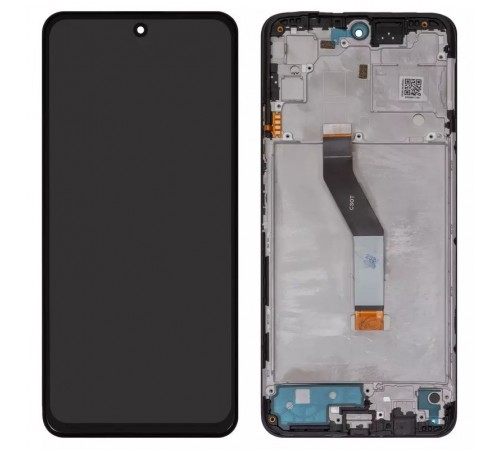 Дисплей для Xiaomi Poco M4 Pro 5G, Redmi Note 11 5G, Redmi Note 11S 5G, Redmi Note 11T 5G, чорний, з рамкою, Original (PRC)