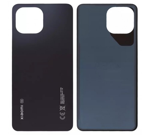 Задняя панель корпуса для Xiaomi Mi 11 Lite, Mi 11 Lite 5G, Mi 11 Lite 5G NE, черная, Original (PRC)