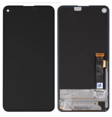 Дисплей для Google Pixel 4a 5G, чорний, без рамки, Original (PRC)