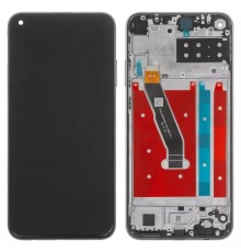 Дисплей для Huawei P40 Lite E, Y7p, чорний, з рамкою, High Copy ART-L28/ART-L29/ART-L29N