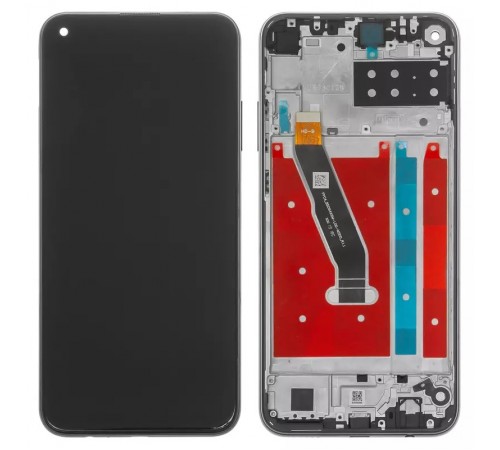 Дисплей для Huawei P40 Lite E, Y7p, черный, с рамкой, High Copy ART-L28/ART-L29/ART-L29N