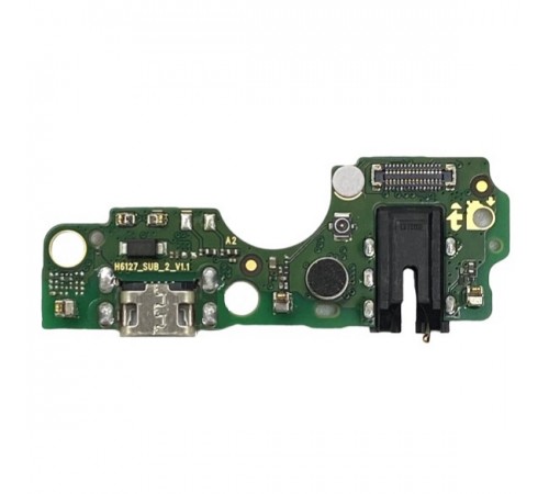 Шлейф для Infinix Smart 7 (X6515), конектора зарядки, конектора навушників, мікрофона, плата зарядки, Original (PRC)