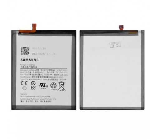 Акумулятор EB-BA426ABY для Samsung A326 Galaxy A32 5G, A426 Galaxy A42 5G, A725 Galaxy A72, A726 Galaxy A72 5G, M225 Galaxy M22, M325 Galaxy M32, Li-ion, 3,86 В, 5000 мАг, Original (PRC) Акумулятор EB-BA426ABY для Samsung A326 Galaxy A32 5G, A426 Galaxy A42 5G, A725 Galaxy A72, A726 Galaxy A72 5G, M225 Galaxy M22, M325 Galaxy M32, Li-ion, 3,86 В, 5000 мАг, Original (PRC)