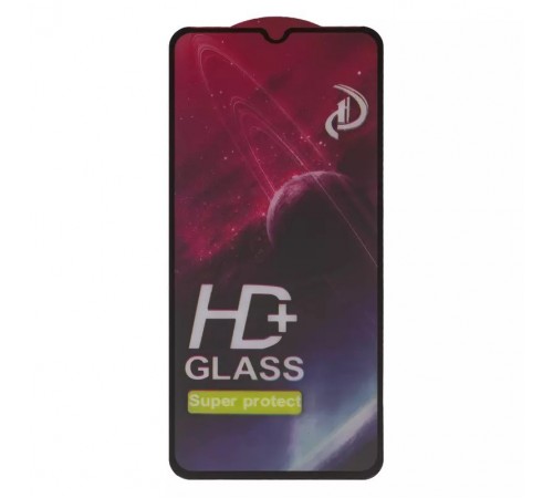 Защитное стекло ASP для Tecno Spark 8C, Spark Go (2022); Infinix Hot 12i, совместимо с чехлом, Full Glue, черный