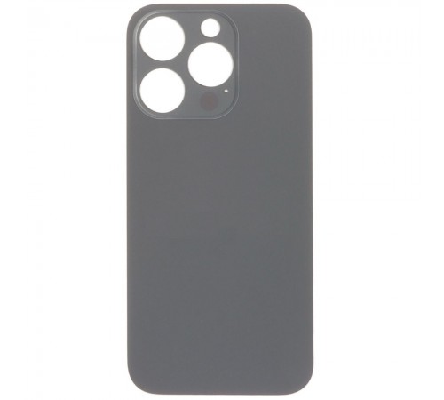 Задня панель корпусу для iPhone 14 Pro, чорна, не потрібно знімати скло камери, Original (PRC), big hole Задня панель корпусу для iPhone 14 Pro, чорна, не потрібно знімати скло камери, Original (PRC), big hole