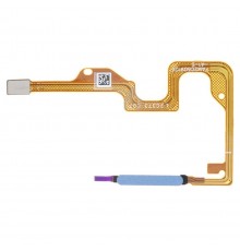 Шлейф для Huawei Honor X7, X7a, сканера отпечатка пальца (Touch ID), синий (Ocean Blue), Original (PRC)