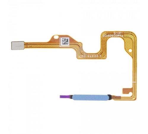 Шлейф для Huawei Honor X7, X7a, сканера отпечатка пальца (Touch ID), синий (Ocean Blue), Original (PRC)
