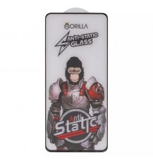 Захисне скло для Xiaomi 11T, 13T, 13T Pro, Poco F4, Poco X4 Pro 5G, Redmi K60 Ultra, Redmi Note 10 Pro, Redmi Note 11 Pro, Redmi Note 11E Pro, Redmi Note 12 Pro 4G, сумісне з чохлом, Full Glue, Anti-Static, чорний, gorilla