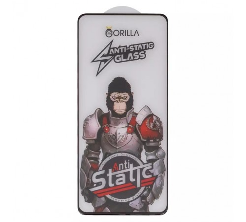 Захисне скло для Xiaomi 11T, 13T, 13T Pro, Poco F4, Poco X4 Pro 5G, Redmi K60 Ultra, Redmi Note 10 Pro, Redmi Note 11 Pro, Redmi Note 11E Pro, Redmi Note 12 Pro 4G, сумісне з чохлом, Full Glue, Anti-Static, чорний, gorilla