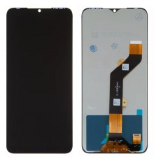 Дисплей для Infinix Smart 6 (X6511), чорний, без рамки, High Copy, X6511B/X6511/X6511E  