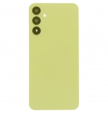 Задняя панель корпуса для Samsung A155 Galaxy A15, A156 Galaxy A15 5G, желтая (Personality Yellow), Copy + стекло камеры