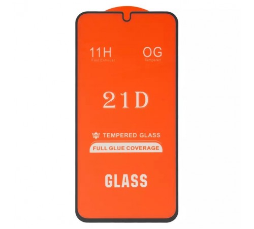 Захисне скло для Samsung A346 Galaxy A34 5G, сумісне з чохлом, Full Glue, (без упаковки), чорний