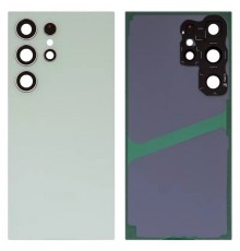 Задняя панель корпуса для Samsung S928 Galaxy S24 Ultra, зеленая (Titanium Green) + стекло камеры