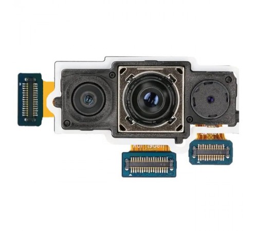 Камера для Samsung M215 Galaxy M21, основна, потрійна, Wide+Ultrawide+Depth, 48MP+8MP+5MP, Original (PRC), з розбирання