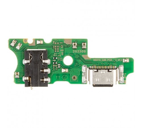 Шлейф для Infinix Hot 20s, коннектора зарядки, коннектора наушників, мікрофона, плата зарядки