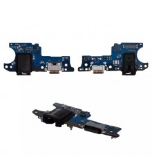 Шлейф для Samsung A025F/DS Galaxy A02s, коннектора зарядки, коннектора наушників, мікрофона, плата зарядки, Original (PRC)