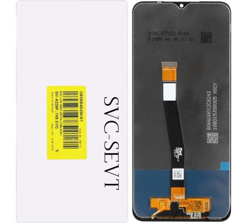 Дисплей для Samsung A226 Galaxy A22 5G, черный, без рамки, Original