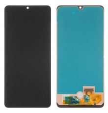 Дисплей для Samsung A315 Galaxy A31, черный, с регулировкой яркости, без рамки, Сopy (TFT)