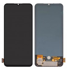 Дисплей для Xiaomi Mi 10 Lite, чорний, без рамки, Оригінал (переклеєне скло), M2002J9G