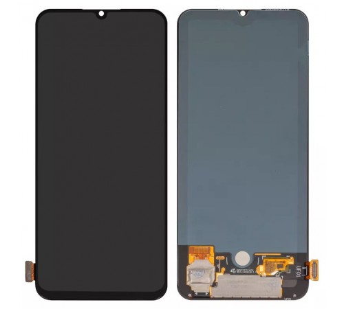 Дисплей для Xiaomi Mi 10 Lite, черный, без рамки, Оригинал (переклеено стекло), M2002J9G