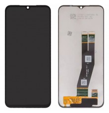 Дисплей для Samsung A145 Galaxy A14, черный, без рамки, Original (PRC), c черным шлейфом