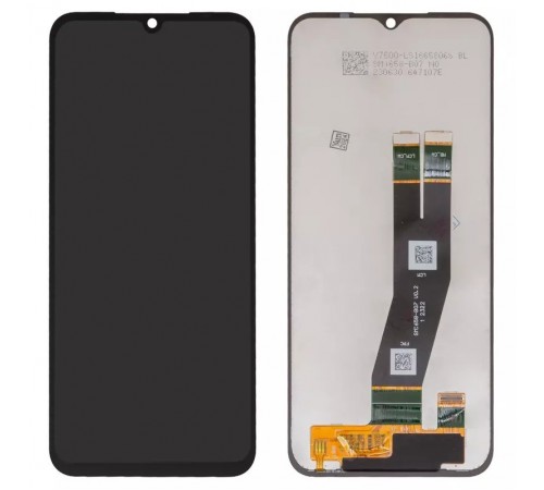 Дисплей для Samsung A145 Galaxy A14, черный, без рамки, Original (PRC), c черным шлейфом
