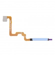 Шлейф для Xiaomi 12, сканера отпечатка пальца (Touch ID), голубой (Sky Blue), Original (PRC)