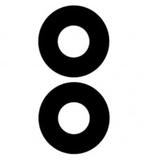 Скло камери для Infinix Hot 12 Play, Hot 12 Play NFC, без рамки, комплект 2шт.