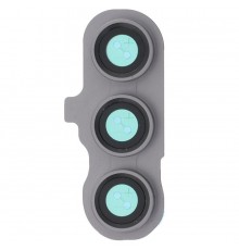 Стекло камеры для Samsung S711 Galaxy S23 FE, черное, с рамкой