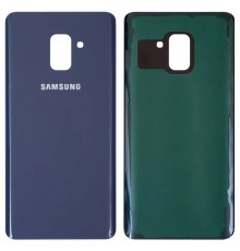 Задняя панель корпуса для Samsung A730F Galaxy A8+ (2018), A730F/DS Galaxy A8+ (2018), синяя