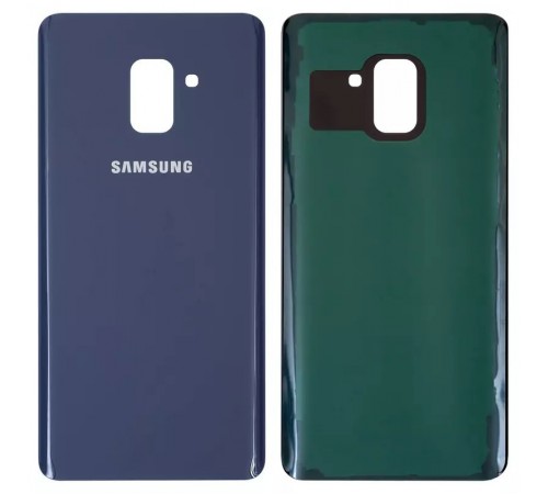 Задняя панель корпуса для Samsung A730F Galaxy A8+ (2018), A730F/DS Galaxy A8+ (2018), синяя