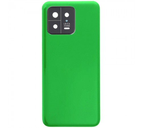 Задня панель корпусу для Xiaomi 13, зелена (Green) + скло камери