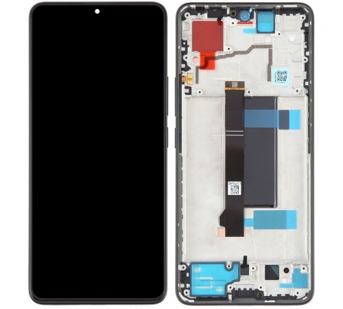 Дисплей для Xiaomi Poco X6, Redmi Note 13 Pro 5G, черный (Midnight Black), с рамкой, Оригинал (переклеено стекло) Дисплей для Xiaomi Poco X6, Redmi Note 13 Pro 5G, черный (Midnight Black), с рамкой, Оригинал (переклеено стекло)
