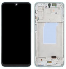 Дисплей для Samsung A266 Galaxy A26, зеленый (Mint), с рамкой, Original