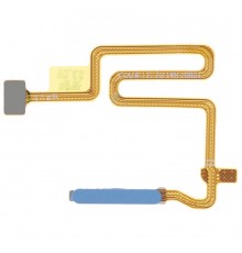 Шлейф для Oppo A16, A16s, A54 4G, A54s, сканера відбитка пальця (Touch ID), синій