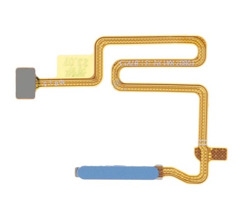 Шлейф для Oppo A16, A16s, A54 4G, A54s, сканера відбитка пальця (Touch ID), синій