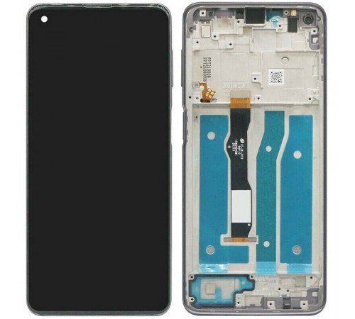 Дисплей для Motorola Moto G Power (2021) XT2117, черный, с рамкой, Original (PRC)