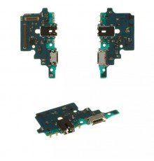 Шлейф для Samsung N770 Galaxy Note 10 Lite, коннектора зарядки, коннектора навушників, мікрофона, плата зарядки, High Copy